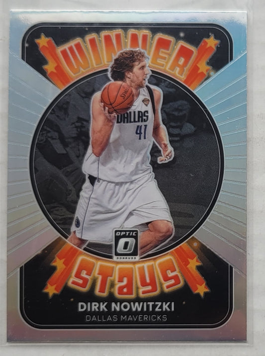 Dirk Nowitzki - 2021-22 Donruss Optic Winner Stays Holo #20