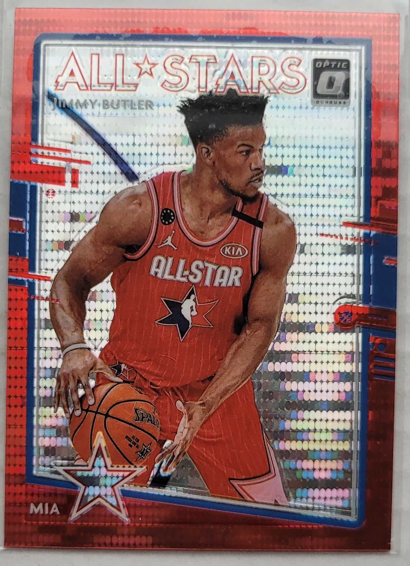 Jimmy Butler - 2020-21 Donruss Optic All Stars Red Pulsar #15
