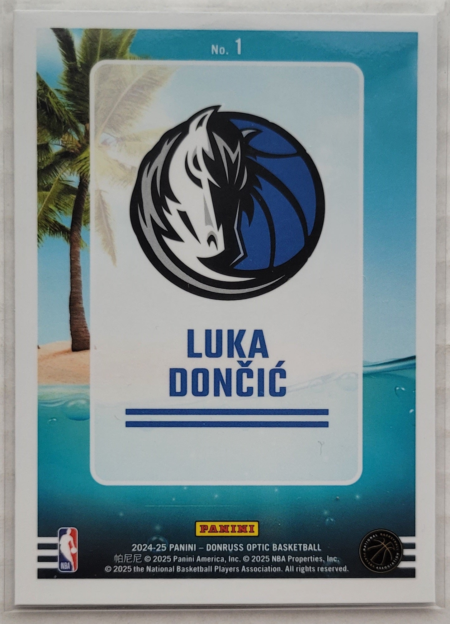 Luka Doncic - 2024-25 Donruss Optic Splash! #1