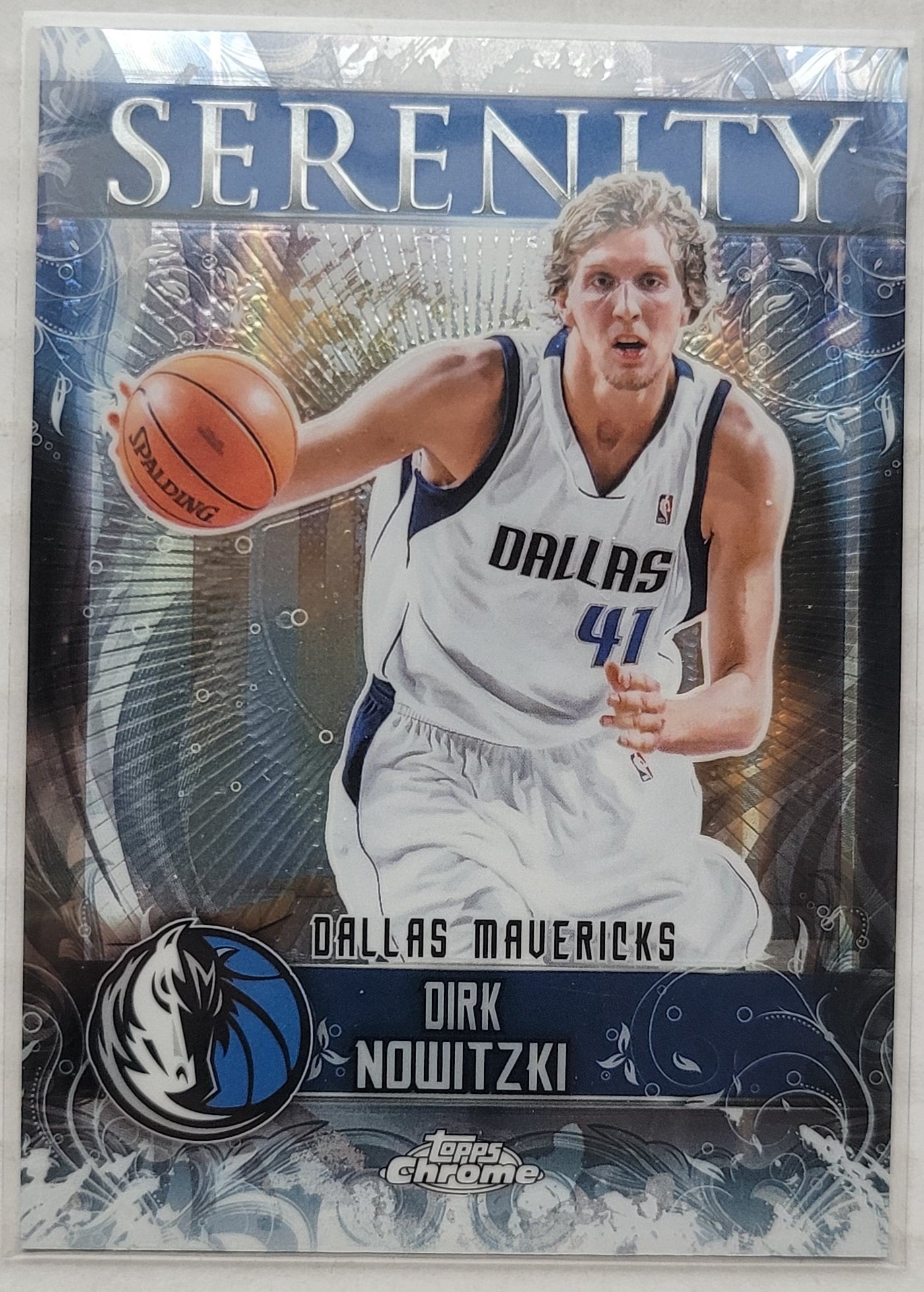 Dirk Nowitzki - 2025-26 Topps Chrome Serenity #SY10