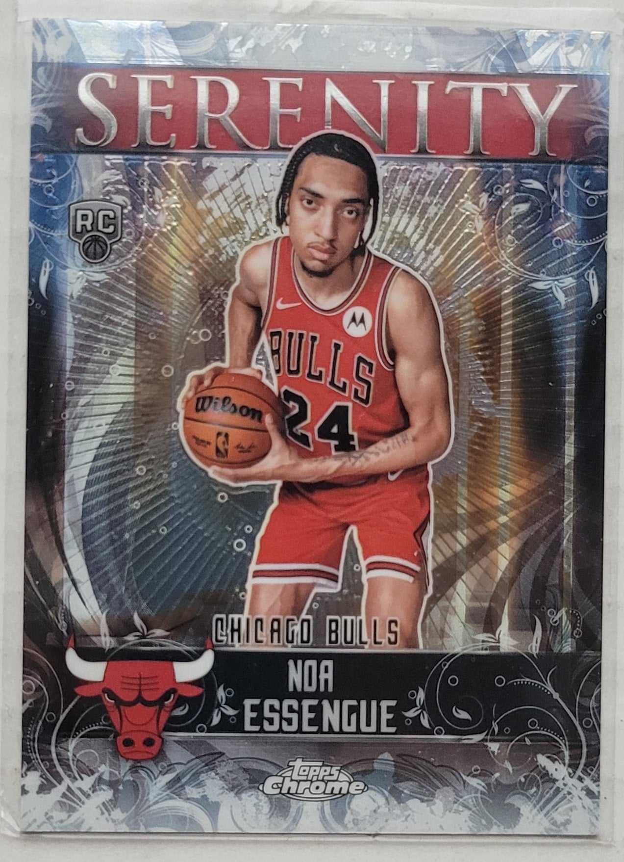 Noa Essengue - 2025-26 Topps Chrome Serenity #SY15