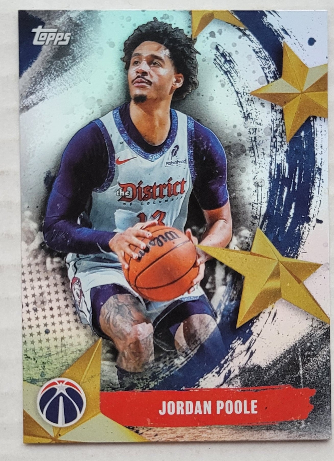 Jordan Poole - 2025-26 Topps Stars of the NBA Rainbow Foilboard #SA17