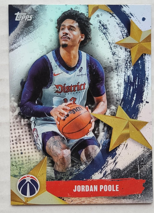 Jordan Poole - 2025-26 Topps Stars of the NBA Rainbow Foilboard #SA17