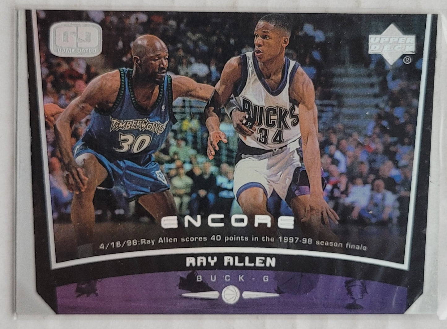 Ray Allen - 1998-99 Upper Deck Encore #46