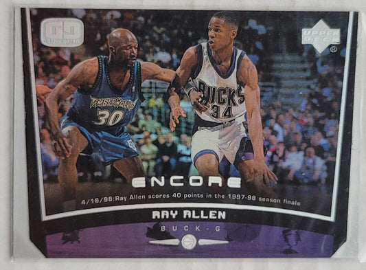 Ray Allen - 1998-99 Upper Deck Encore #46