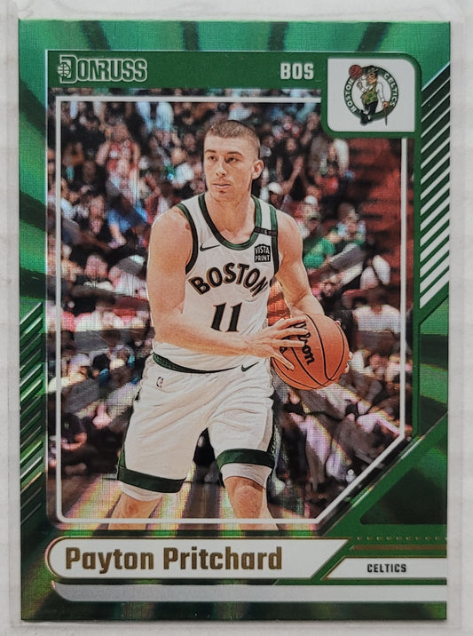 Payton Pritchard - 2024-25 Donruss Holo Green Laser #137