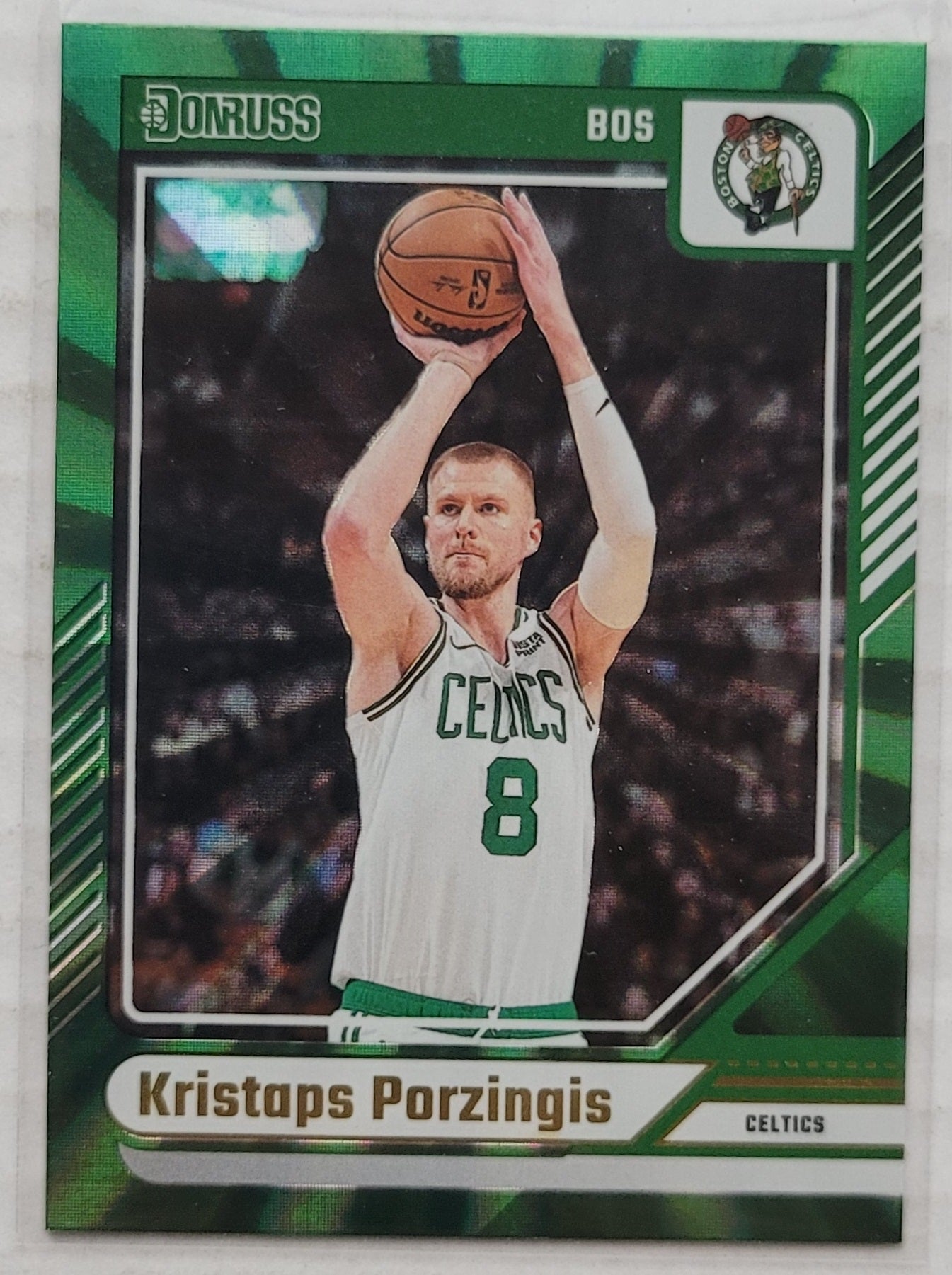 Kristaps Porzingis - 2024-25 Donruss Holo Green Laser #176