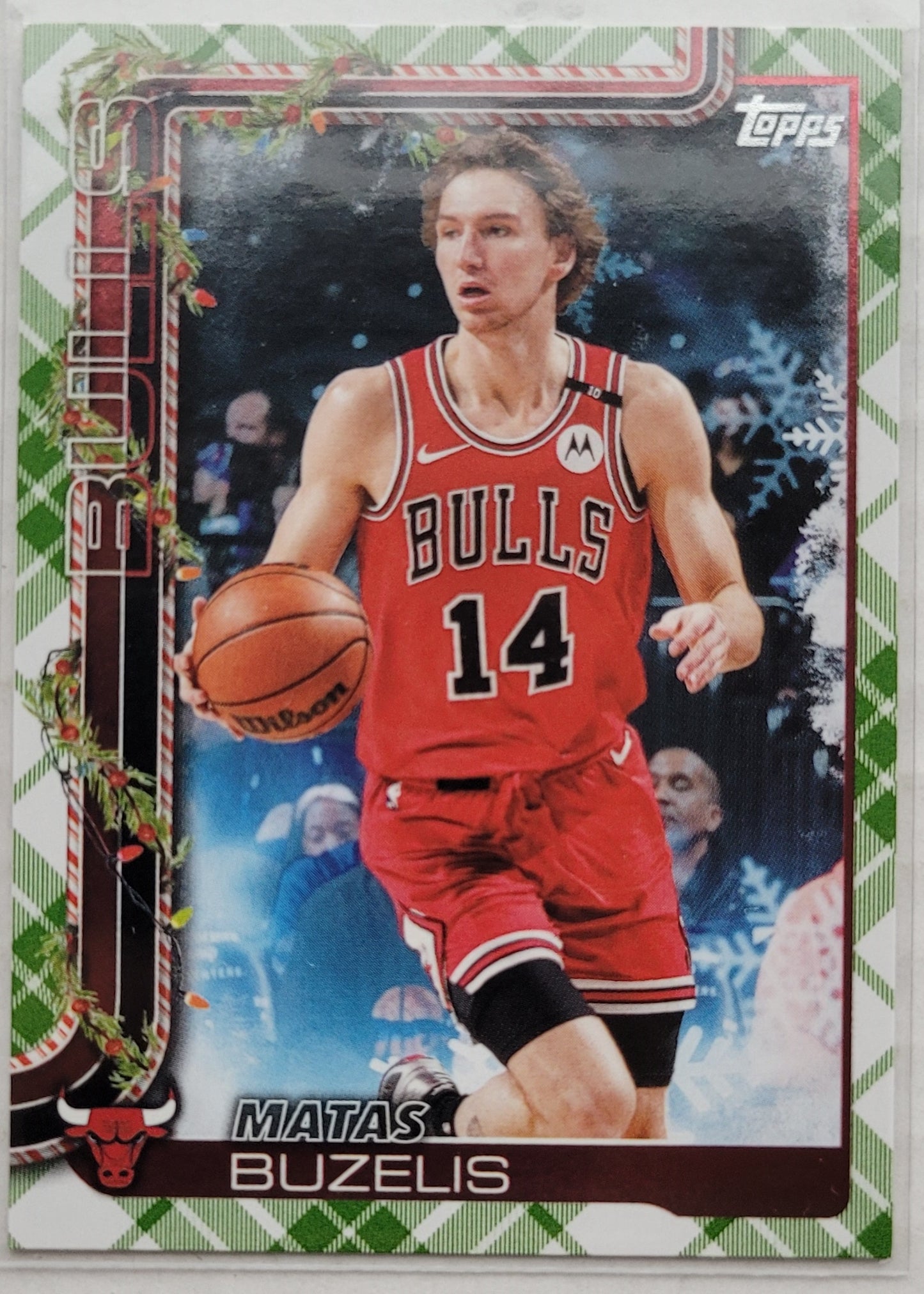 Matas Buzelis - 2025-26 Topps Holiday Plaid #H30