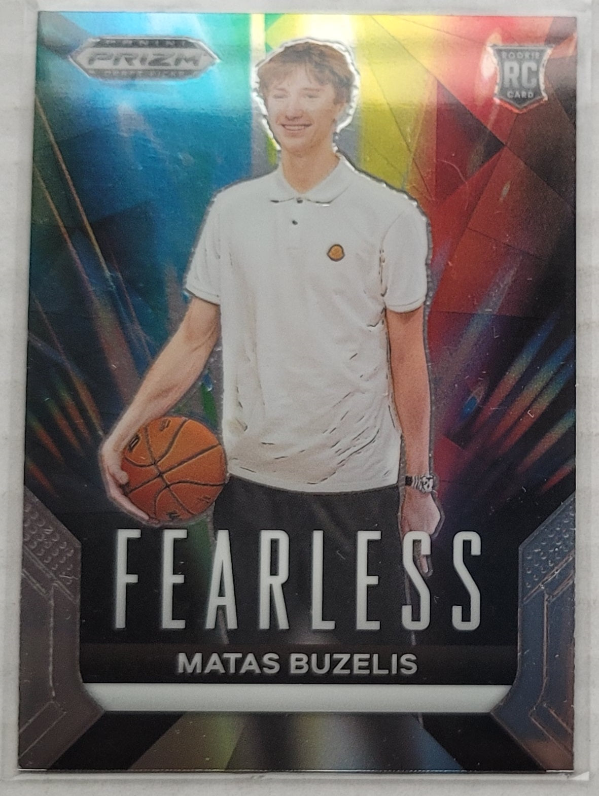 Matas Buzelis - 2024-25 Panini Prizm Draft Picks Fearless #14