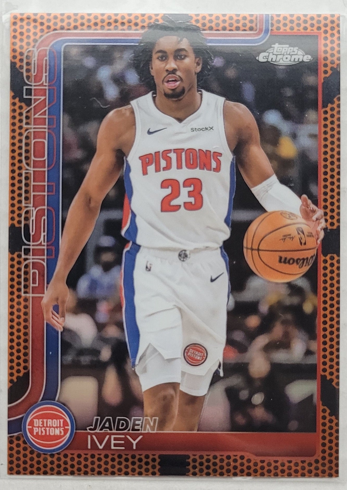 Jaden Ivey - 2025-26 Topps Chrome Basketball Refractors #61