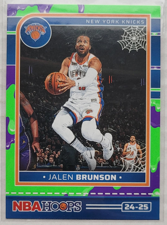Jalen Brunson - 2024-25 Hoops Haunted Hoops Slime #74