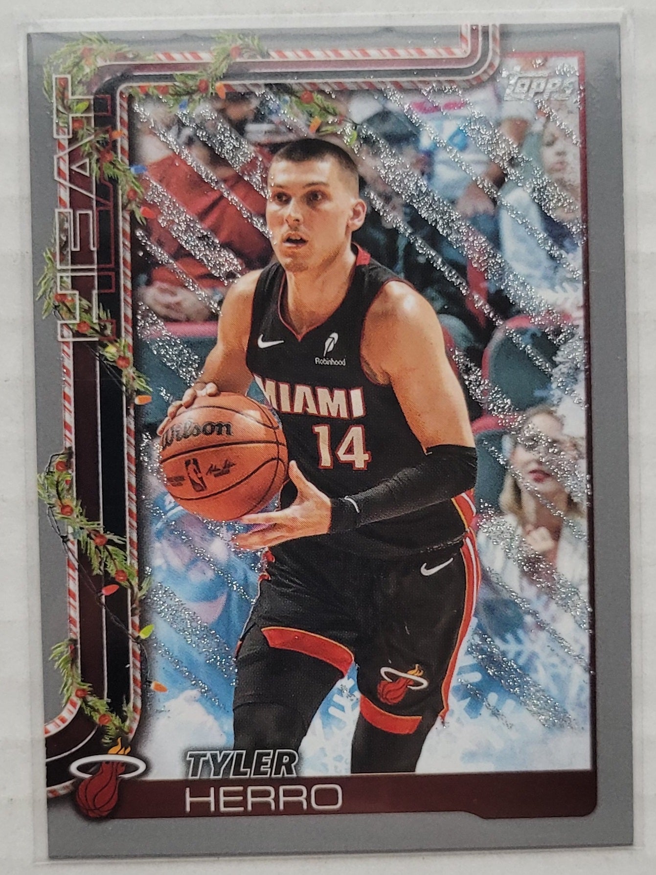Tyler Herro - 2025-26 Topps Holiday Glitter Holiday #H58