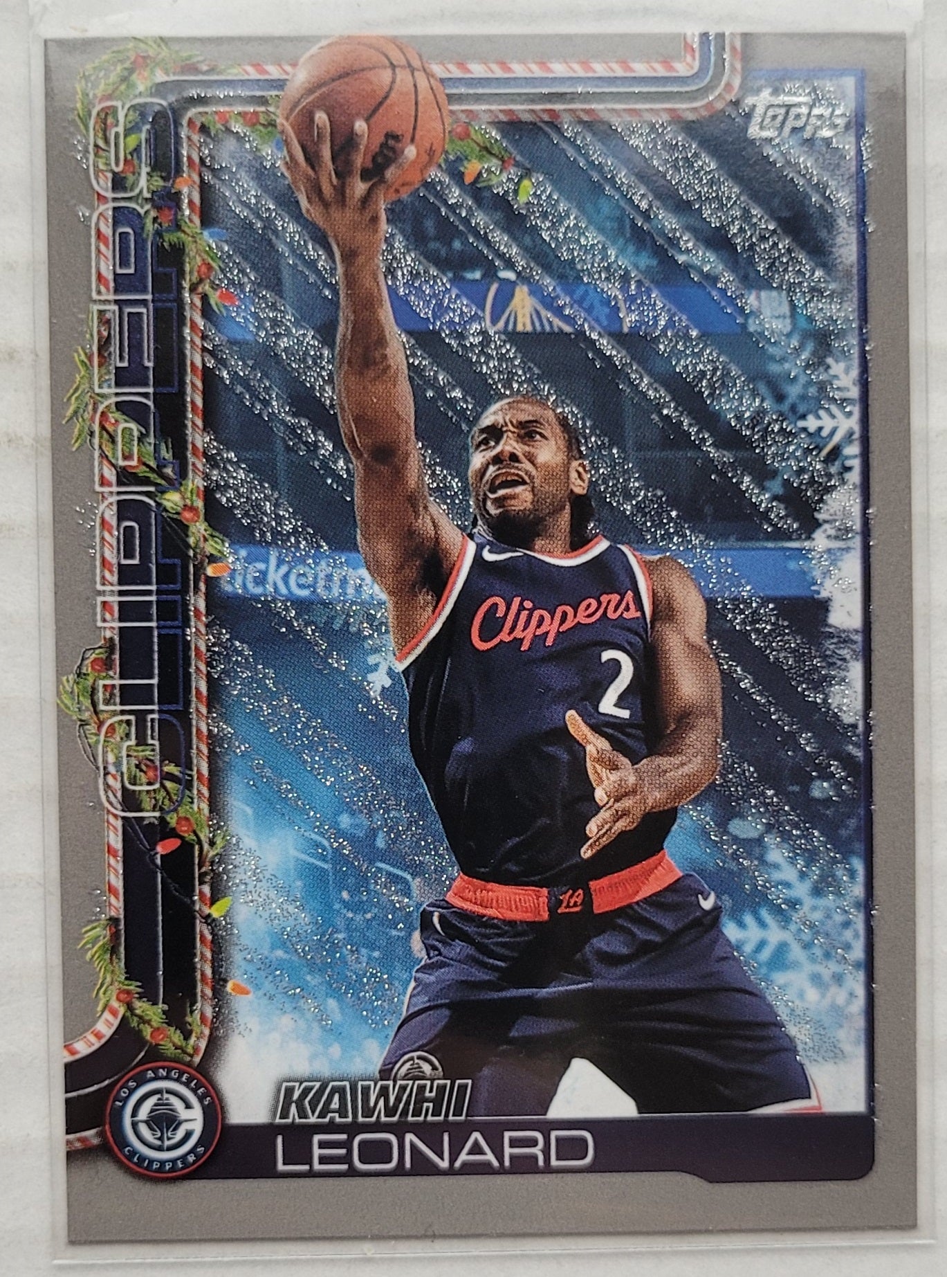 Kawhi Leonard - 2025-26 Topps Holiday Glitter Holiday #H112