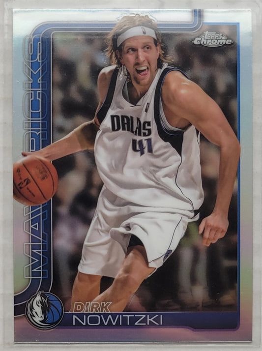 Dirk Nowitzki - 2025-26 Topps Chrome Refractors #246