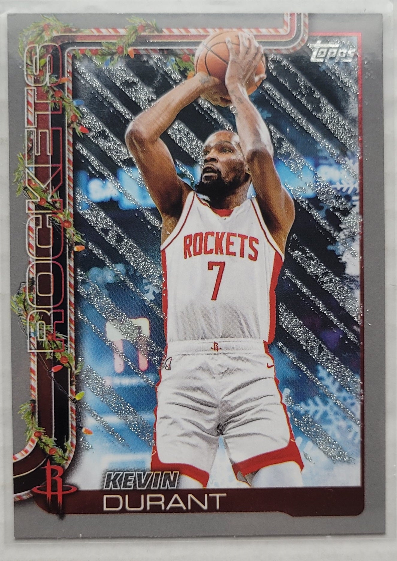 Kevin Durant - 2025-26 Topps Holiday Glitter Holiday #H125