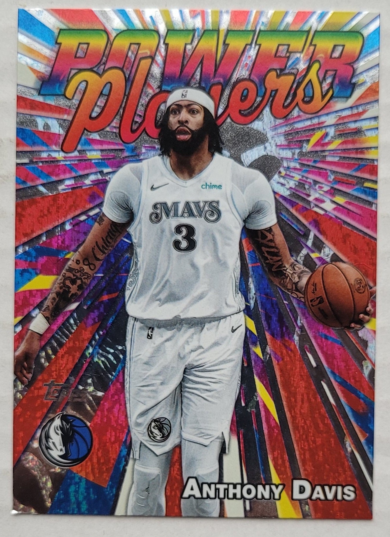 Anthony Davis - 2025-26 Topps Power Players Holo Foil #PP13
