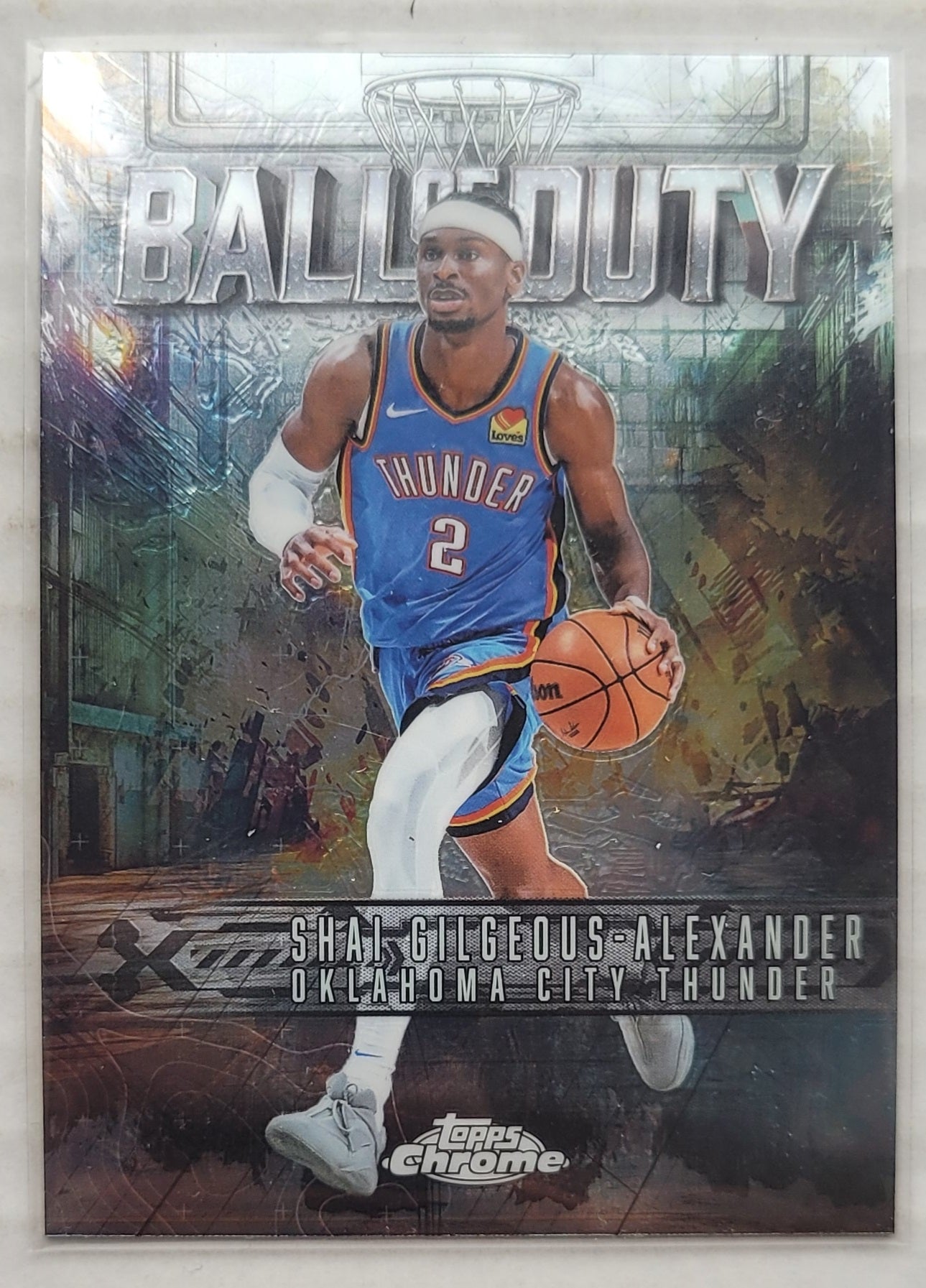 Shai Gilgeous-Alexander - 2025-26 Topps Chrome Ball of Duty #BD6