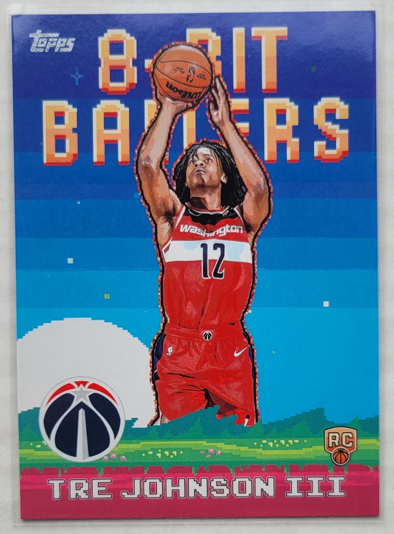 Tre Johnson III - 2025-26 Topps 8-Bit Ballers #8B36