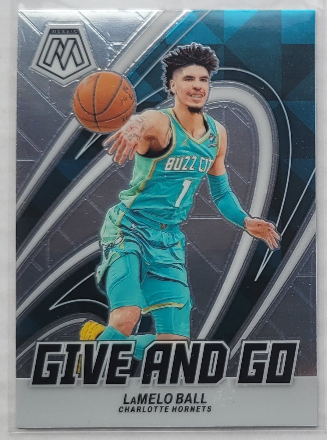 LaMelo Ball - 2023-24 Panini Mosaic Give and Go #13