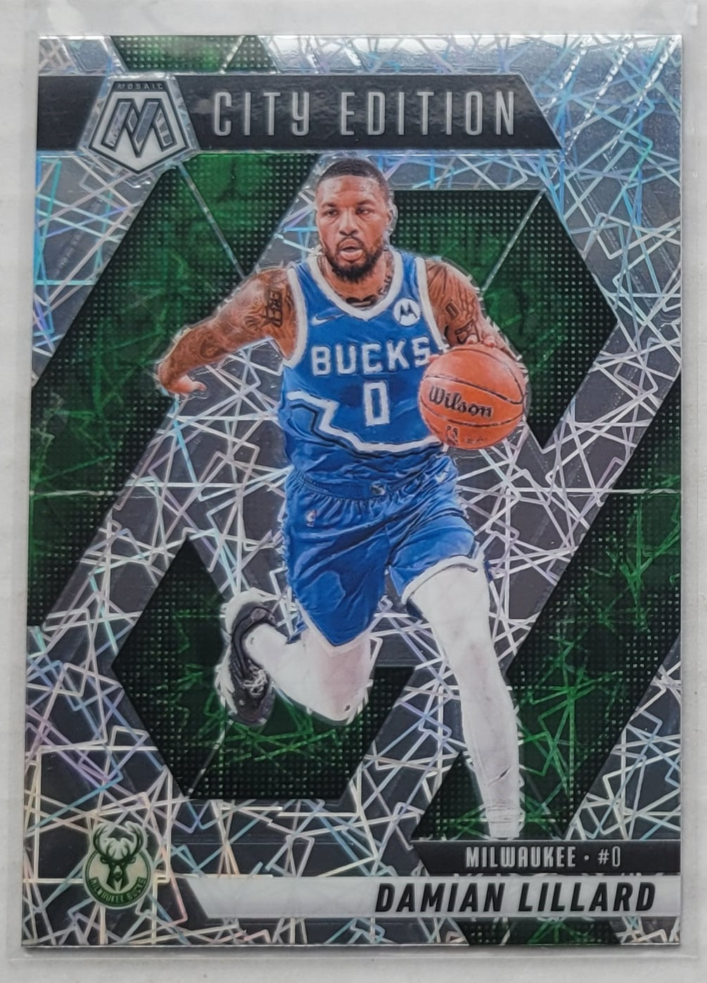 Damian Lillard - 2024-25 Panini Mosaic Premium #285 City Edition