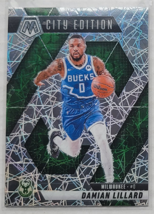 Damian Lillard - 2024-25 Panini Mosaic Premium #285 City Edition