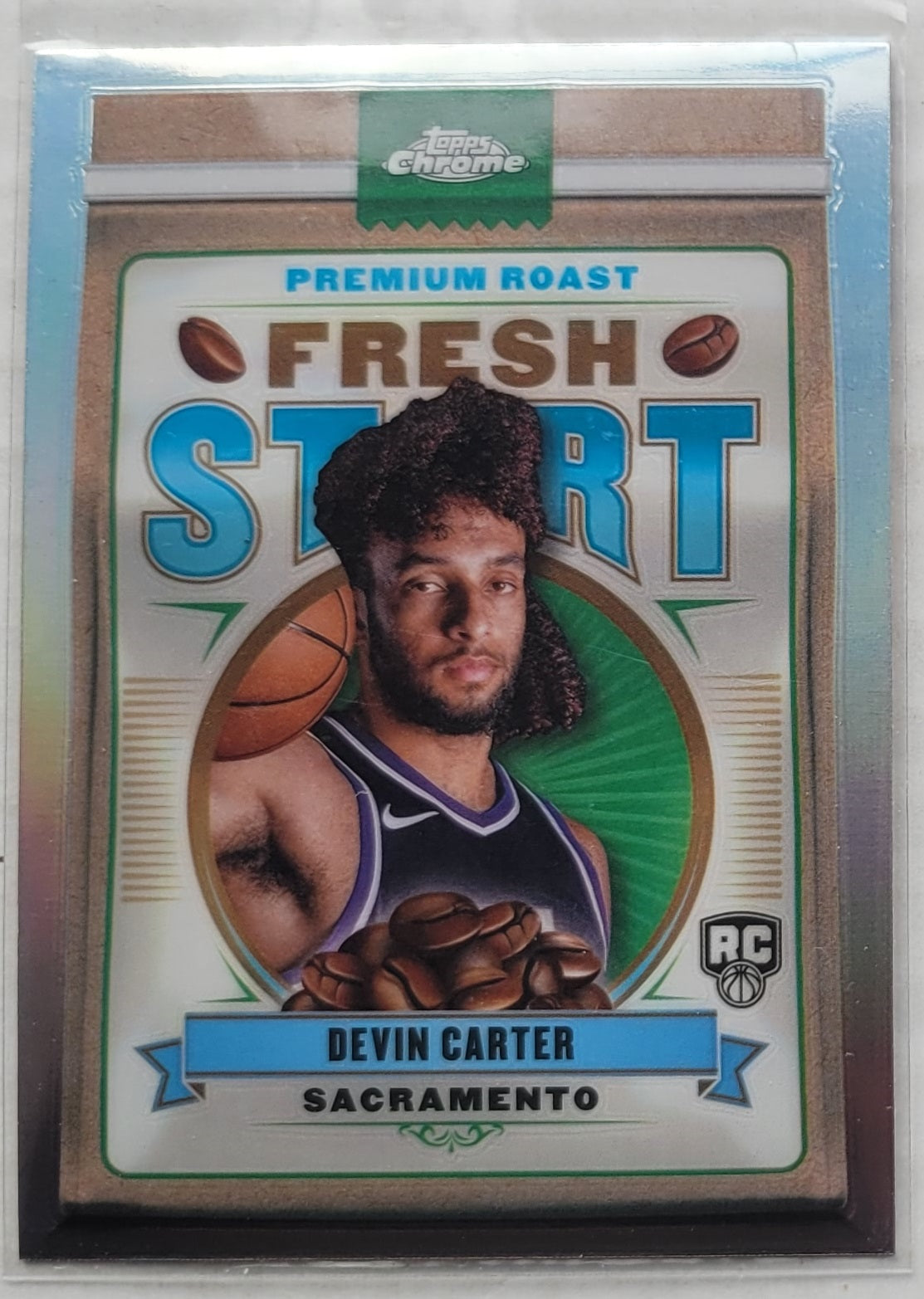 Devin Carter - 2024-25 Topps Chrome Fresh Start Refractors #FS10