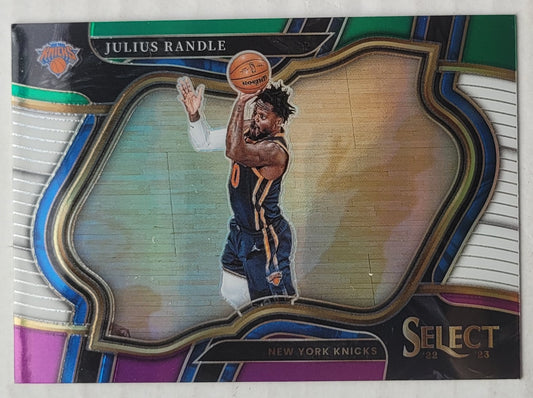 Julius Randle - 2022-23 Select Prizms Green White Purple #240