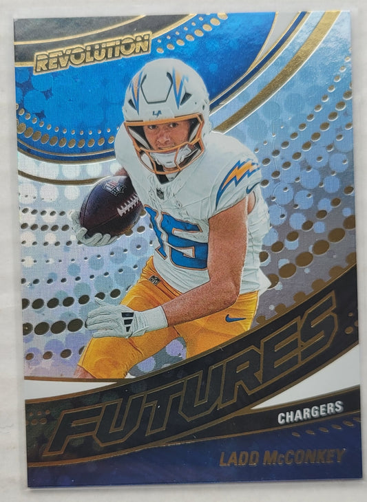 Ladd McConkey - 2025 Panini Revolution Futures #10