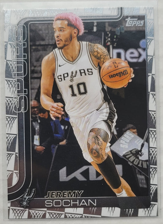 Jeremy Sochan - 2025-26 Topps Season Tip Off #199