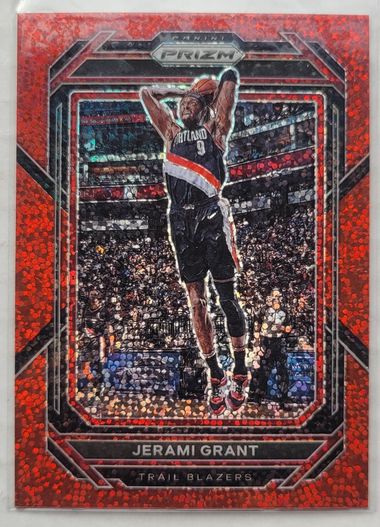 Jerami Grant - 2022-23 Panini Prizm Prizm Red Sparkle #58