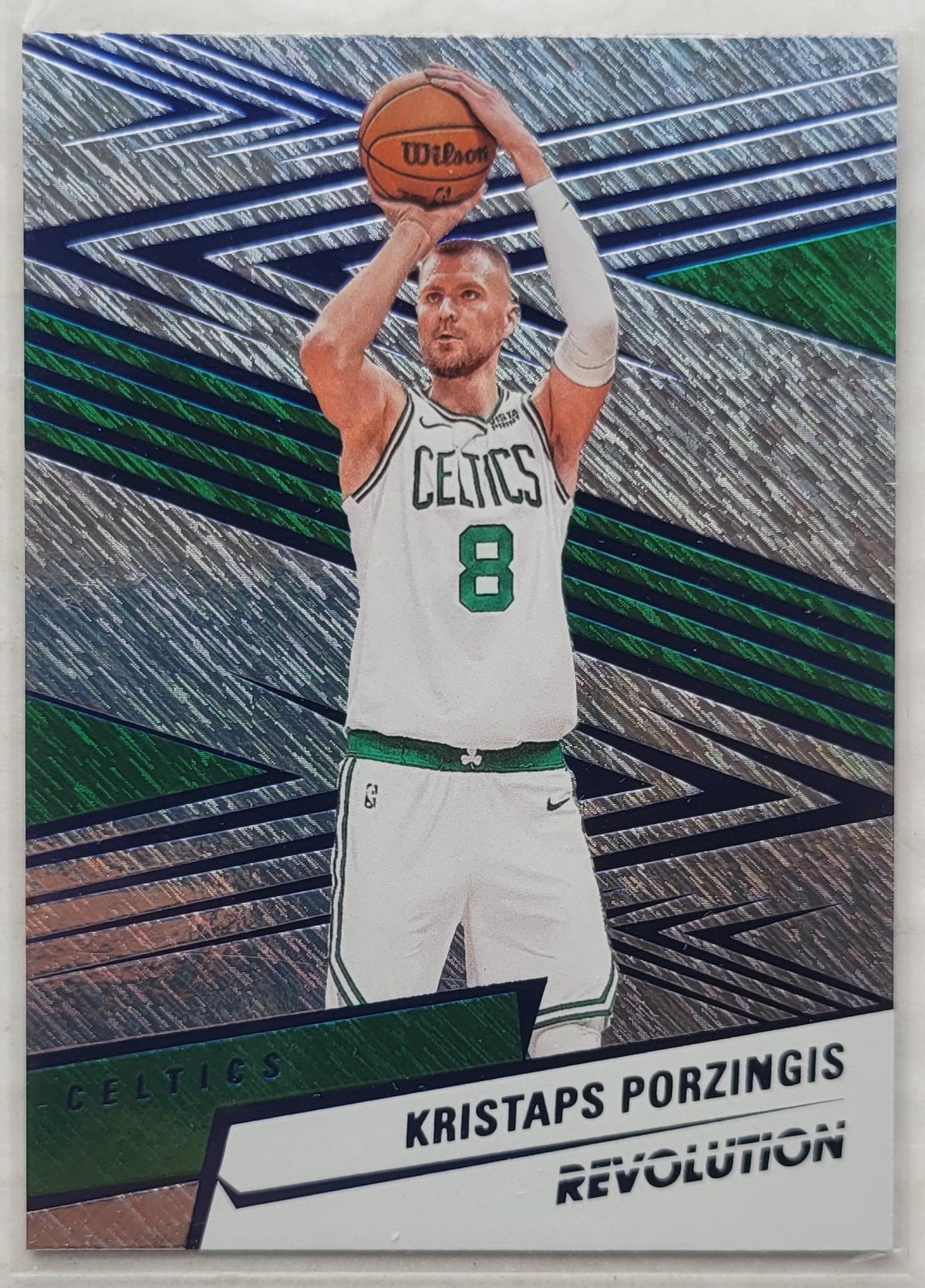 Kristaps Porzingis - 2024-25 Panini Revolution Blue Storm #26
