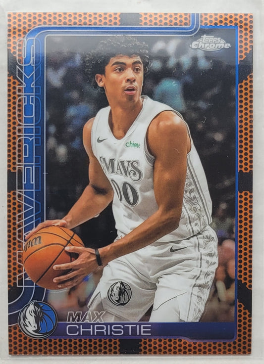 Max Christie - 2025-26 Topps Chrome Basketball Refractors #33