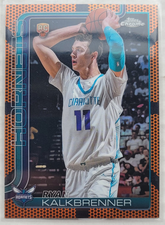 Ryan Kalkbrenner - 2025-26 Topps Chrome Basketball Refractors #284 RC