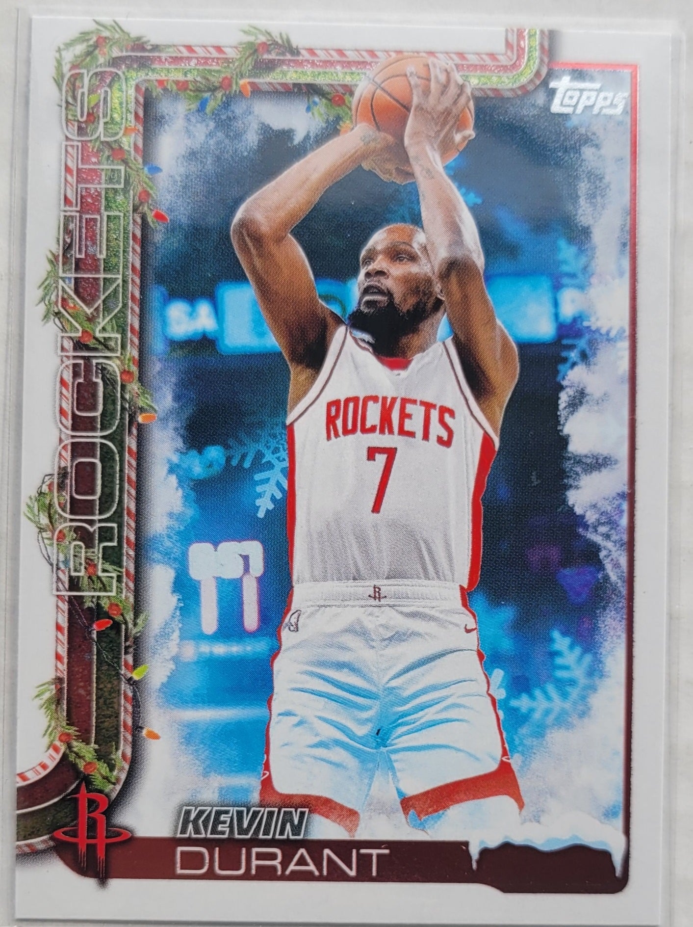 Kevin Durant - 2025-26 Topps Holiday Variations #SSVJM