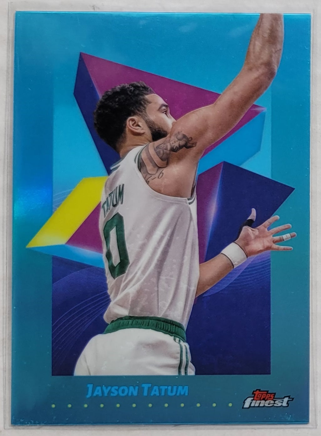 Jayson Tatum - 2024-25 Finest Sky Blue Refractors #6 C