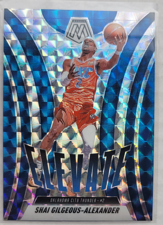 Shai Gilgeous-Alexander - 2024-25 Panini Mosaic Elevate Mosaic #25