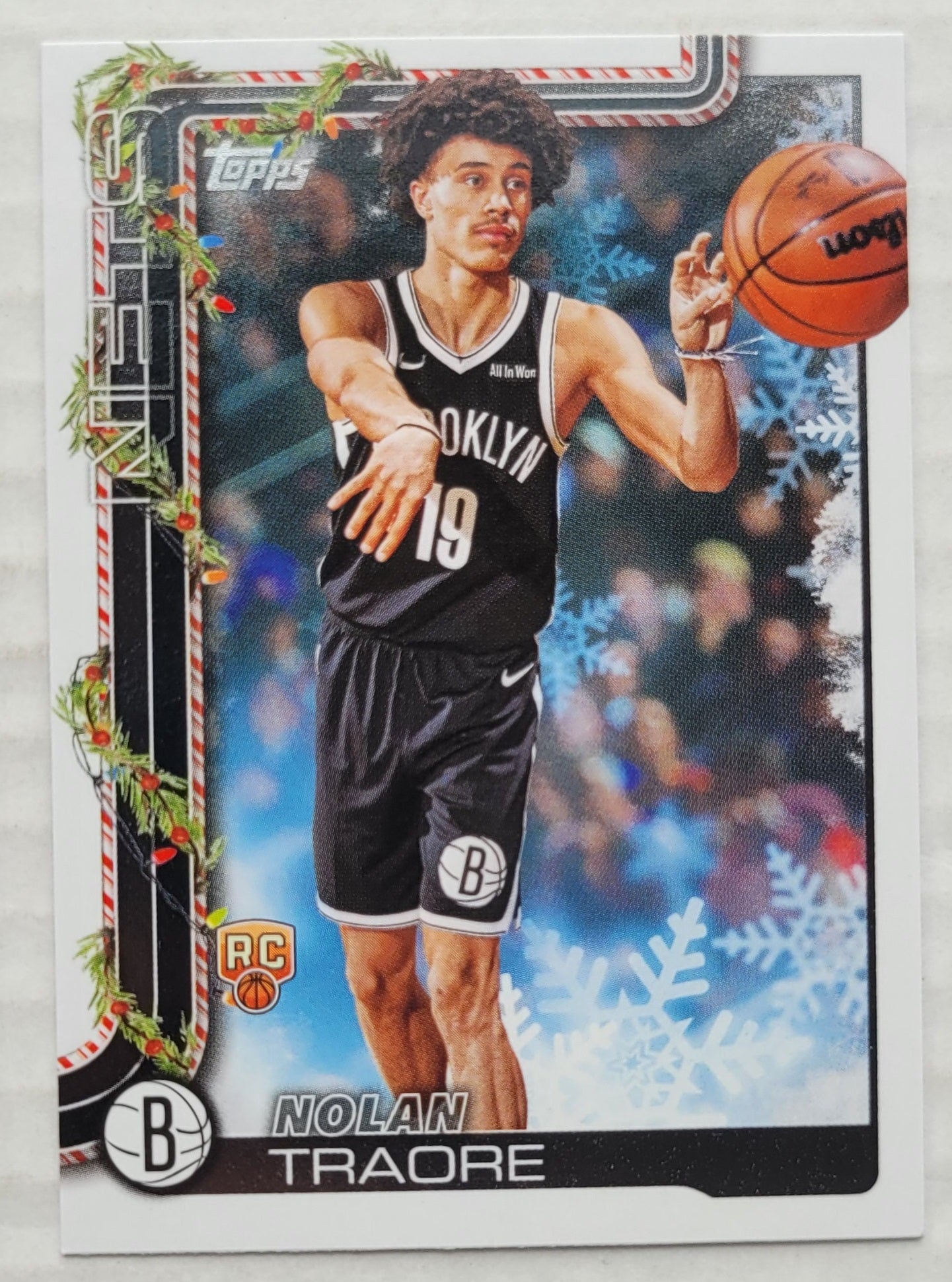 Nolan Traore - 2025-26 Topps Holiday #H179 RC