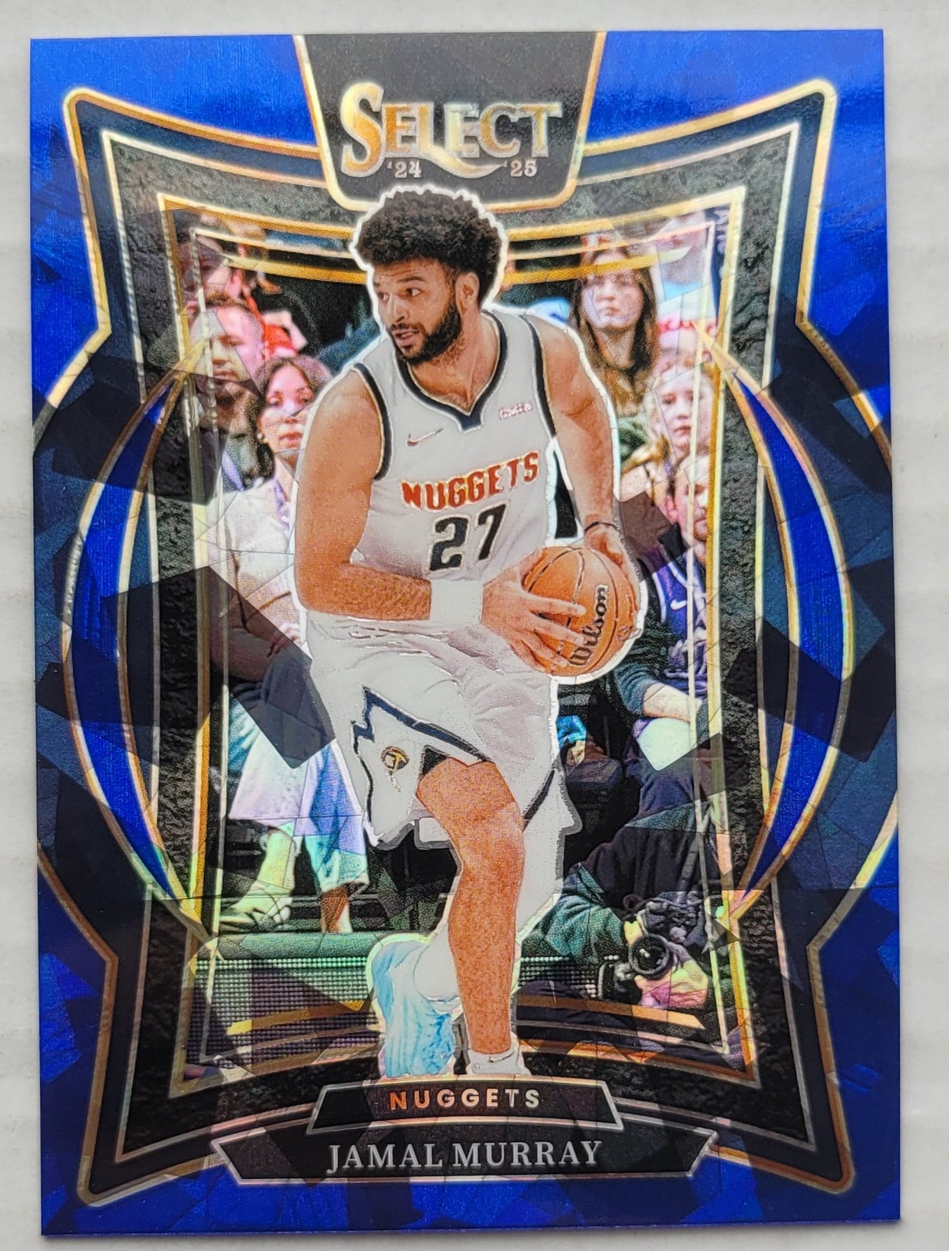 Jamal Murray - 2024-25 Select Blue Cracked Ice Prizms #52