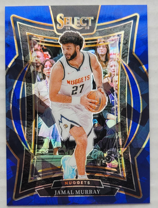 Jamal Murray - 2024-25 Select Blue Cracked Ice Prizms #52