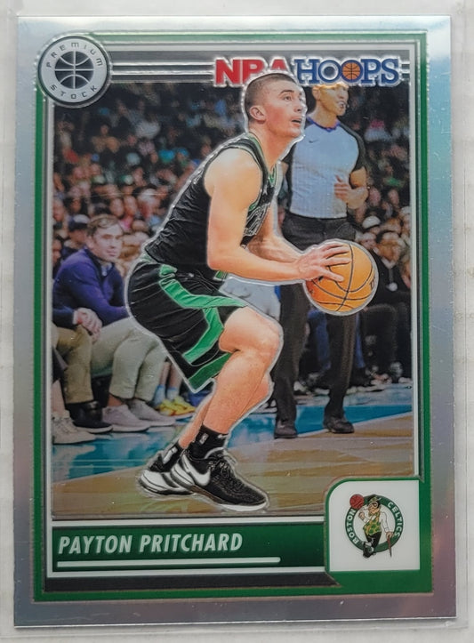 Payton Pritchard - 2023-24 Hoops Premium Stock Silver Prizm #181