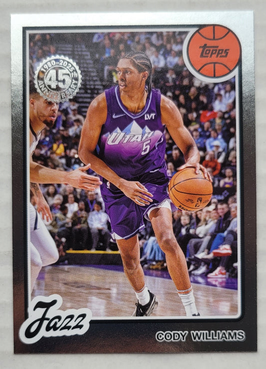 Cody Williams - 2025-26 Topps '80-81 Topps #80BK37