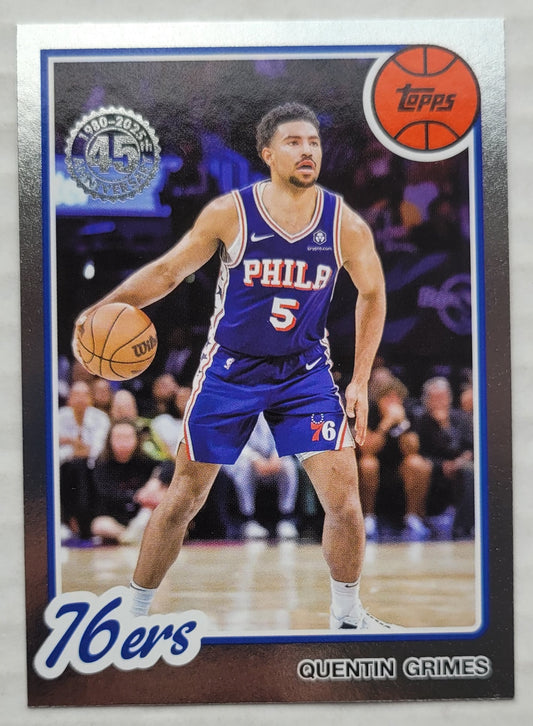 Quentin Grimes - 2025-26 Topps '80-81 Topps #80BK46