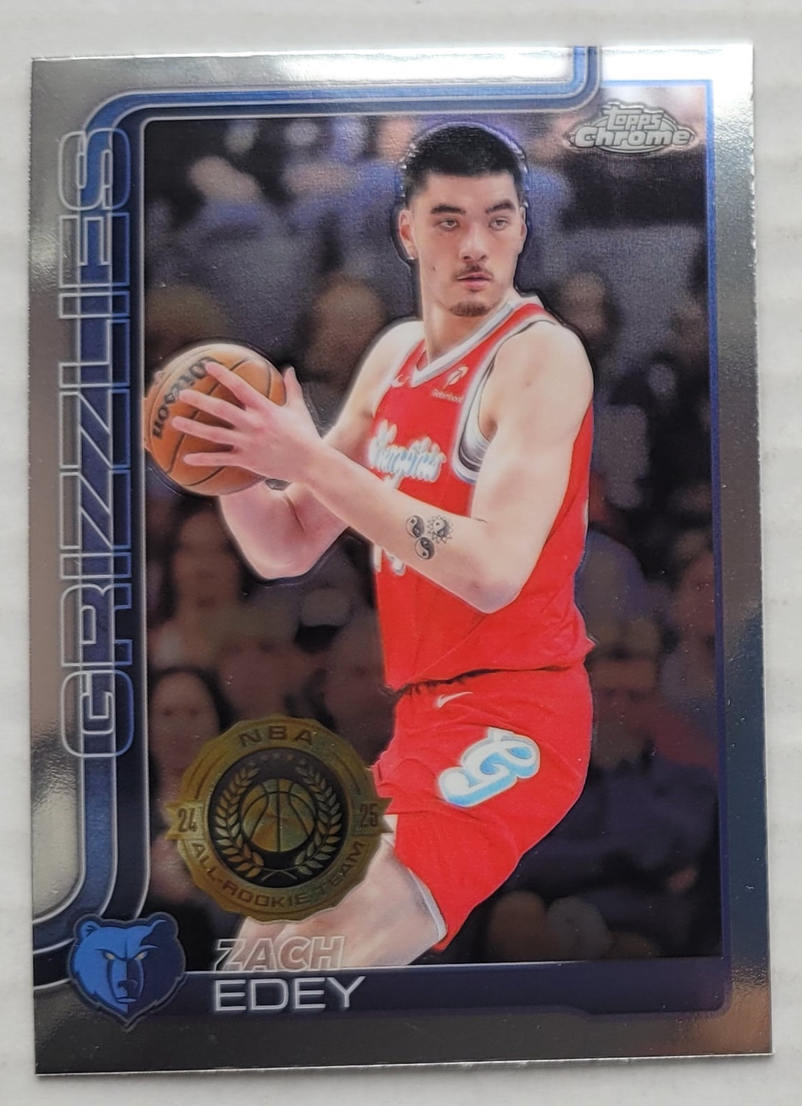 Zach Edey - 2025-26 Topps Chrome #128