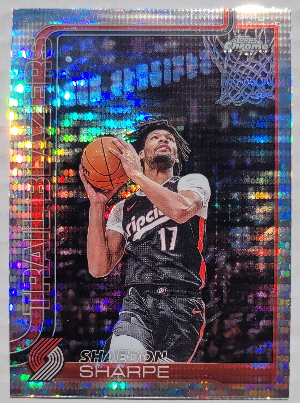 Shaedon Sharpe - 2025-26 Topps Chrome Pulsar Refractors #150