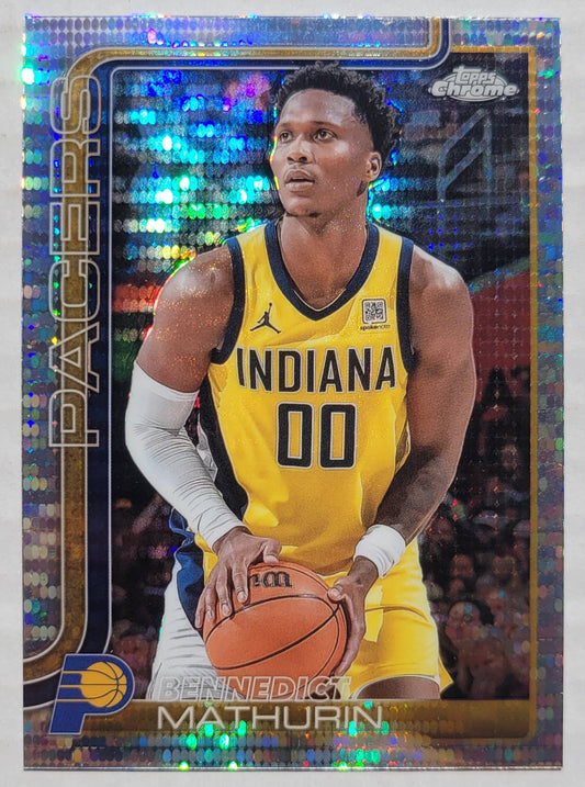 Bennedict Mathurin - 2025-26 Topps Chrome Pulsar Refractors #93