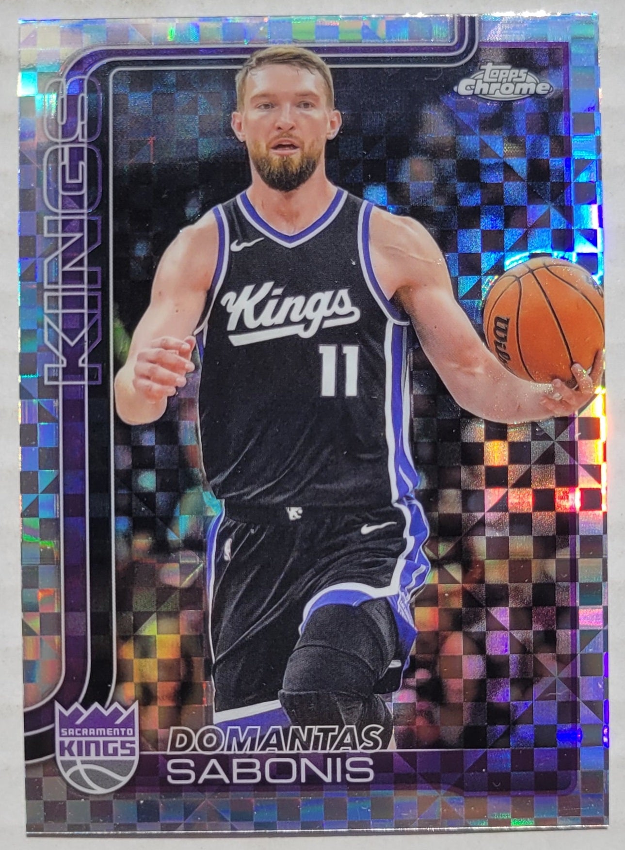 Domantas Sabonis - 2025-26 Topps Chrome X-Fractors #229