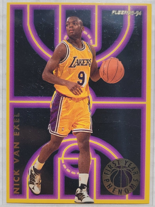 Nick Van Exel - 1993-94 Fleer First Year Phenoms #9