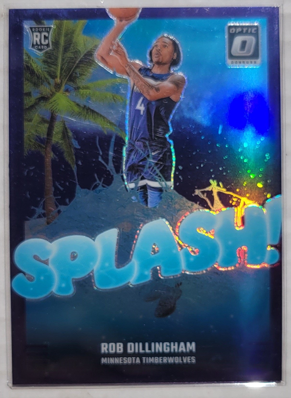 Rob Dillingham - 2024-25 Donruss Optic Splash! Purple #8