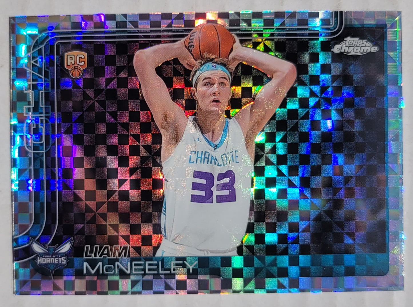 Liam McNeeley - 2025-26 Topps Chrome X-Fractors #279 RC