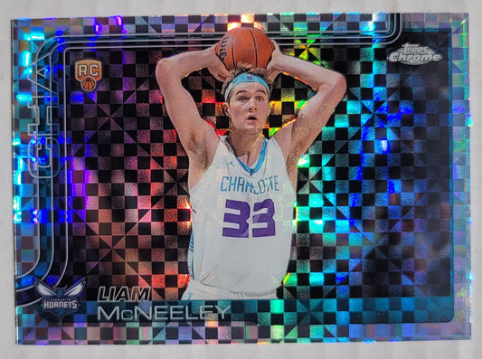 Liam McNeeley - 2025-26 Topps Chrome X-Fractors #279 RC